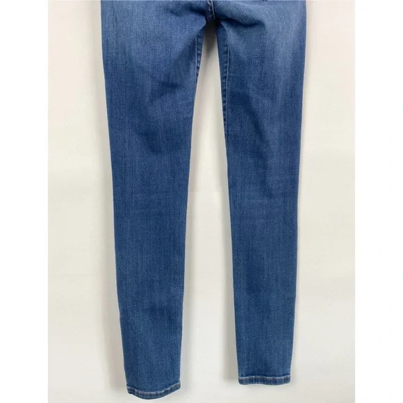 Judy Blue Basic Clean Stretch Denim Skinny Jeans, Dark Wash - Size 28 - Picture 6 of 9